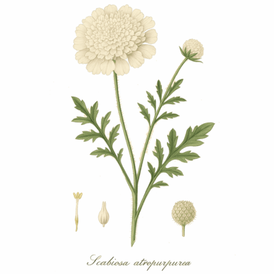 Scabieuse Snowmaiden